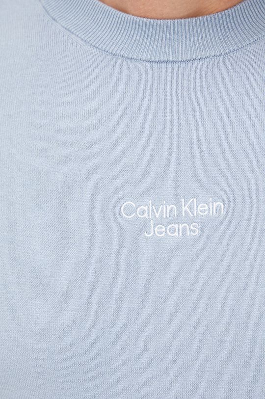 jasny szary Calvin Klein Jeans sweter J30J320618.9BYY
