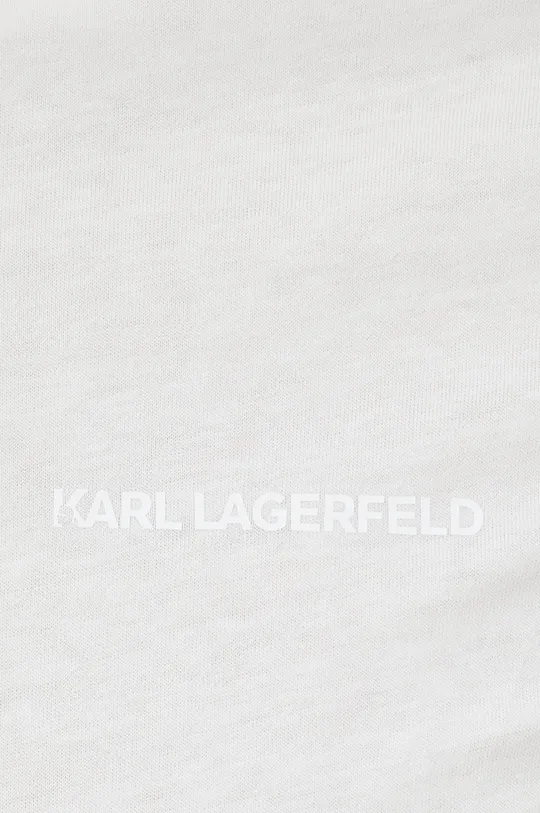 Βαμβακερή μπλούζα με μακριά μανίκια Karl Lagerfeld Ανδρικά