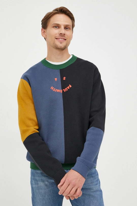 multicolor PS Paul Smith sweter bawełniany Męski