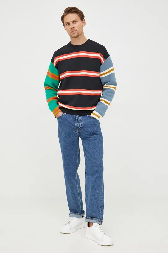 Bavlnený sveter PS Paul Smith viacfarebná