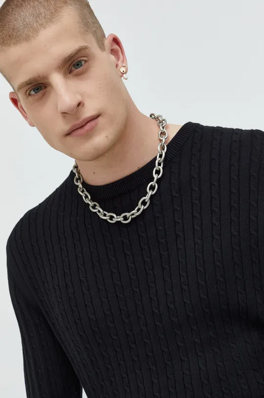 čierna Bavlnený sveter Produkt by Jack & Jones