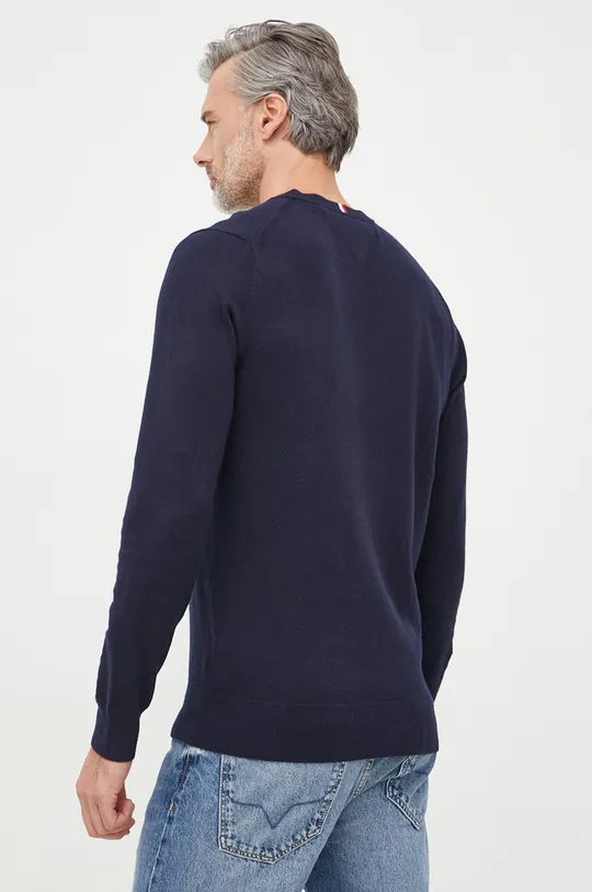 blu navy Tommy Hilfiger maglione con aggiunta di cachemire