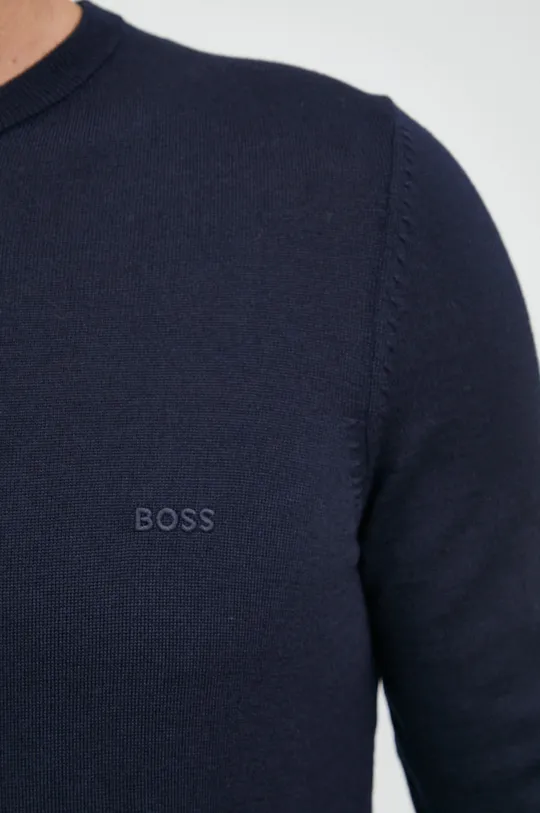 BOSS sweter wełniany Męski