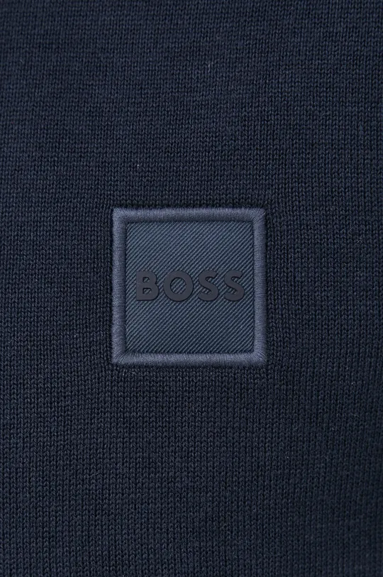 Πουλόβερ με μείγμα κασμίρ BOSS BOSS CASUAL Ανδρικά