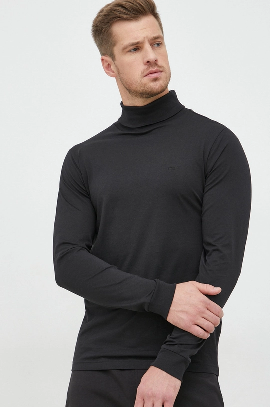 czarny Calvin Klein longsleeve bawełniany