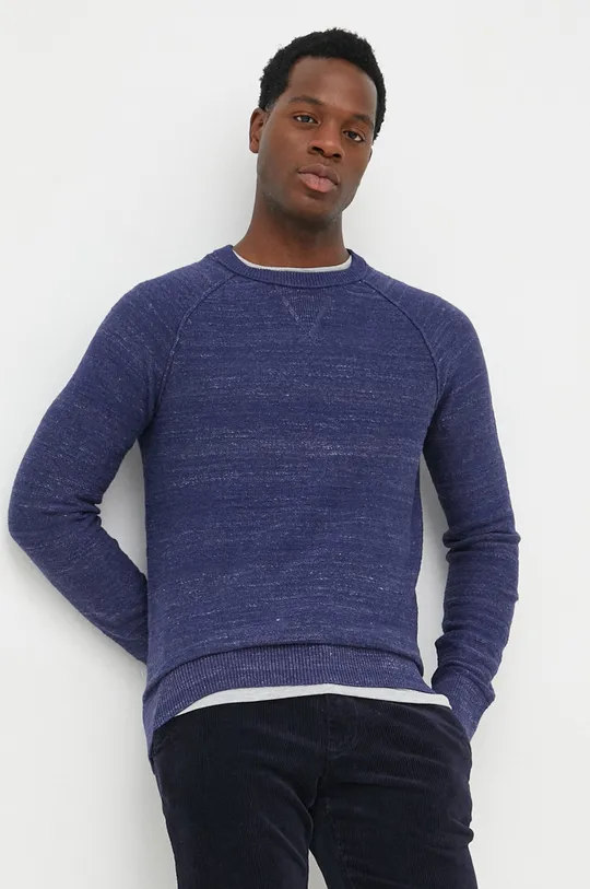 blu navy GAP maglione in cotone Uomo