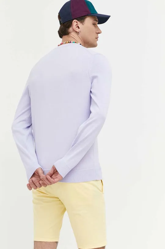 Pamučni pulover HUGO 100% Pamuk