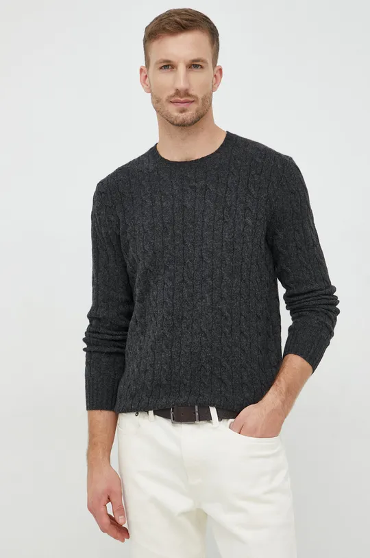 Polo Ralph Lauren gyapjú pulóver  90% gyapjú, 10% kasmír