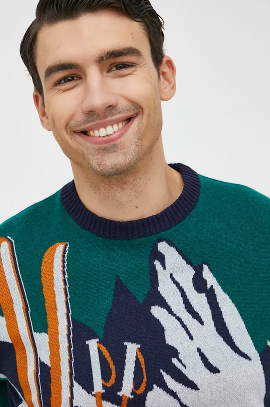 United Colors of Benetton sweter z domieszką wełny Męski