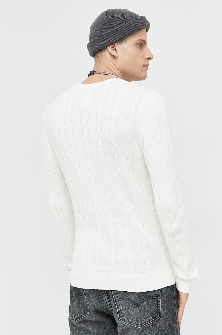 Svetr Hollister Co.  53% Bavlna, 35% Polyester, 6% Viskóza, 6% Nylon