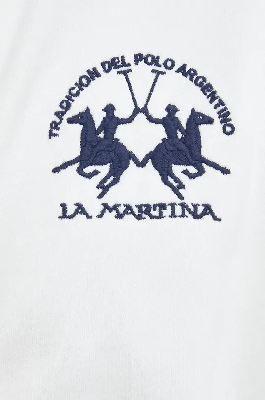 Βαμβακερή μπλούζα La Martina