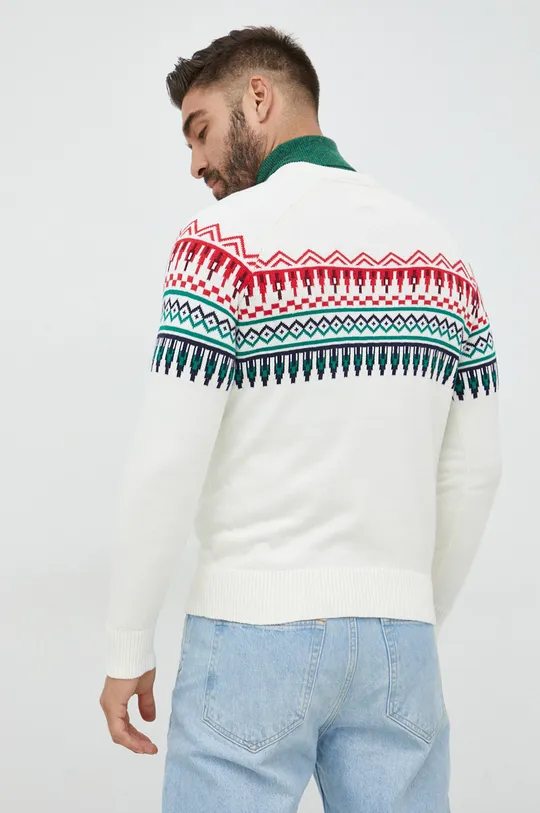 GAP sweter bawełniany beżowy