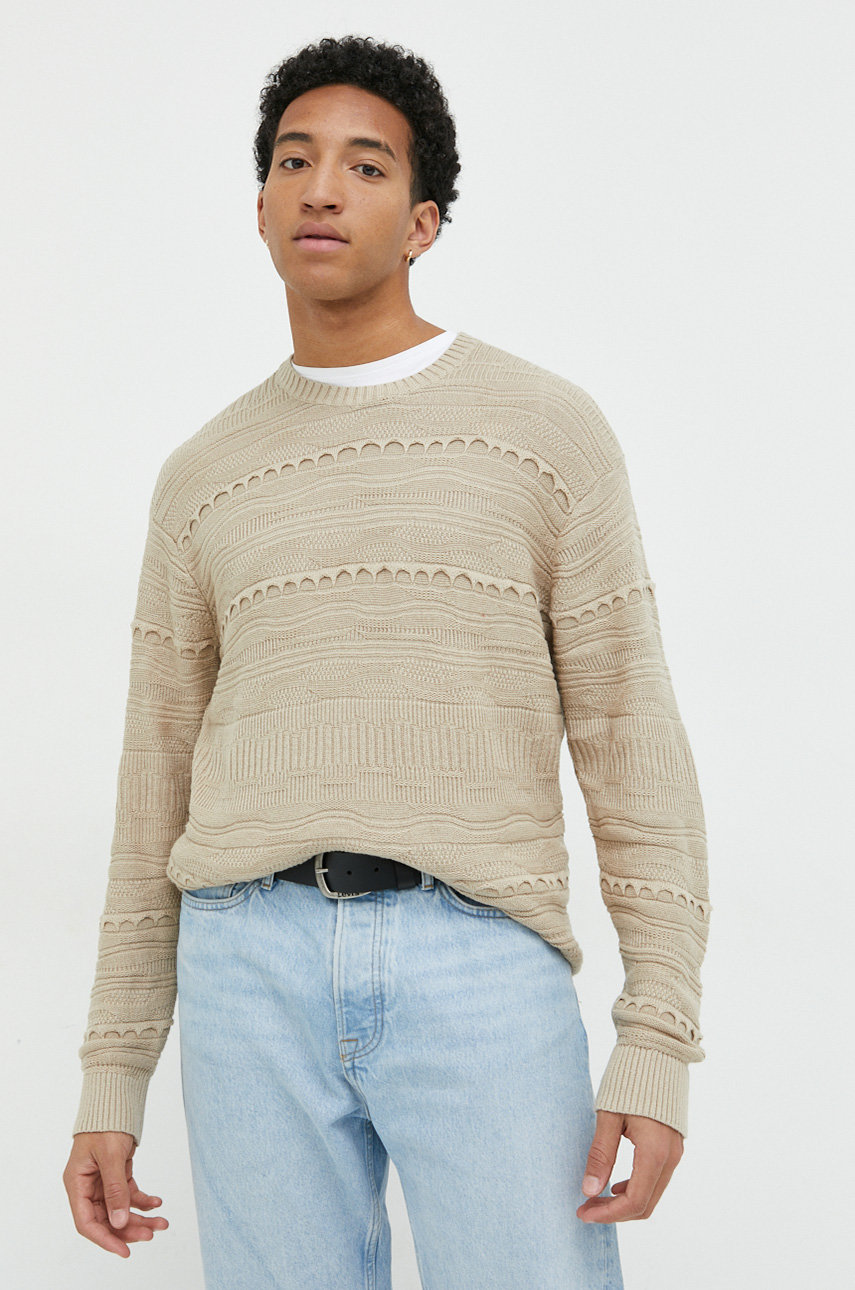 beżowy Hollister Co. sweter