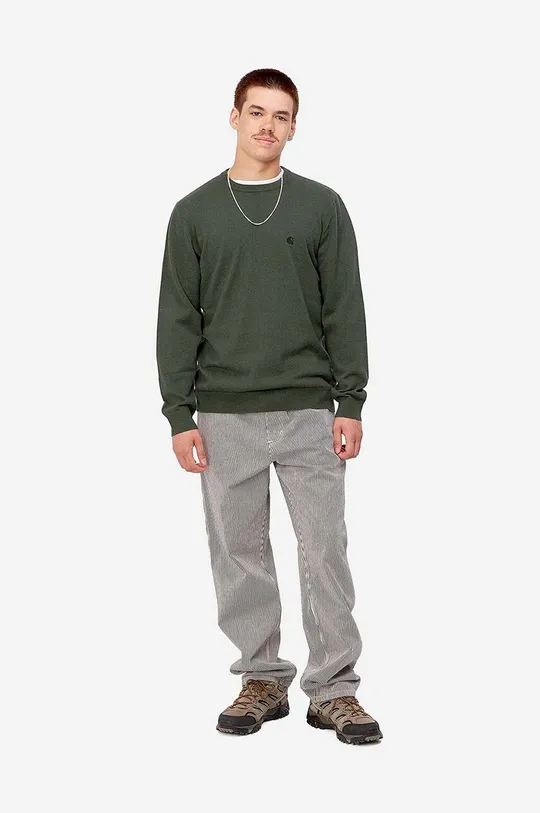Carhartt WIP pulover de lână verde