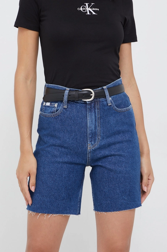 sötétkék Calvin Klein Jeans farmer rövidnadrág Női