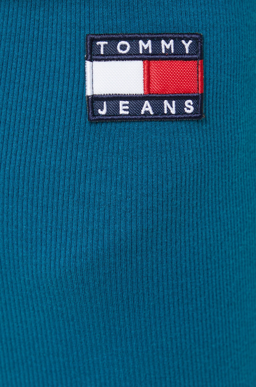 turkusowy Tommy Jeans szorty DW0DW13590.9BYY