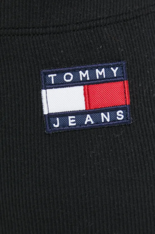 čierna Šortky Tommy Jeans