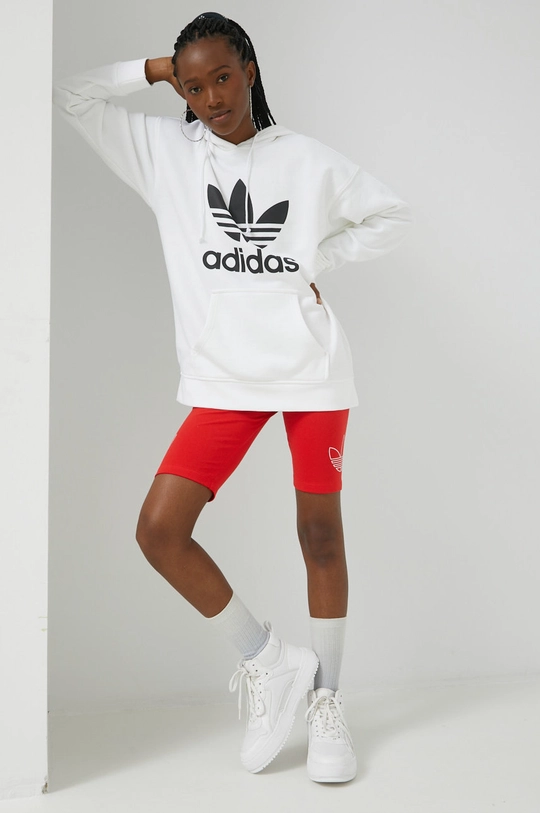 Kratke hlače adidas Originals rdeča