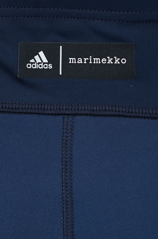 granatowy adidas Performance szorty do biegania Marimekko