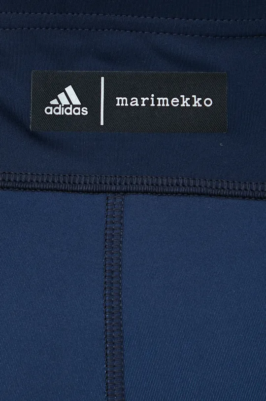 тёмно-синий Шорты для бега adidas Performance Marimekko