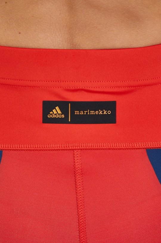 κόκκινο Σορτς τρεξίματος adidas Performance Marimekko