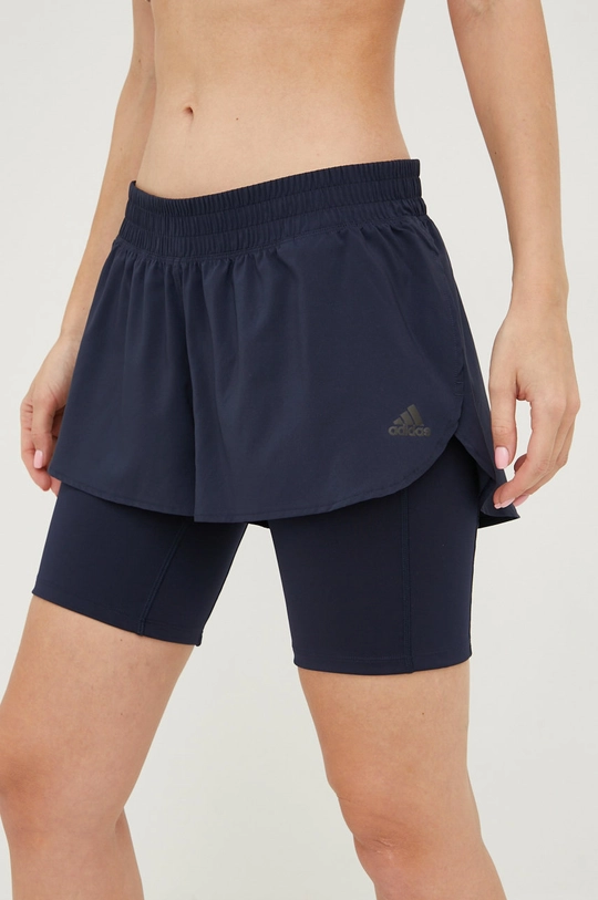 adidas Performance shorts da corsa Run Icons blu navy