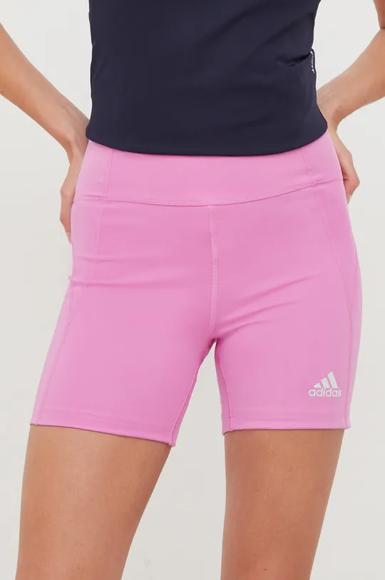 roza Kratke hlače za trčanje adidas Performance Own The Run Ženski