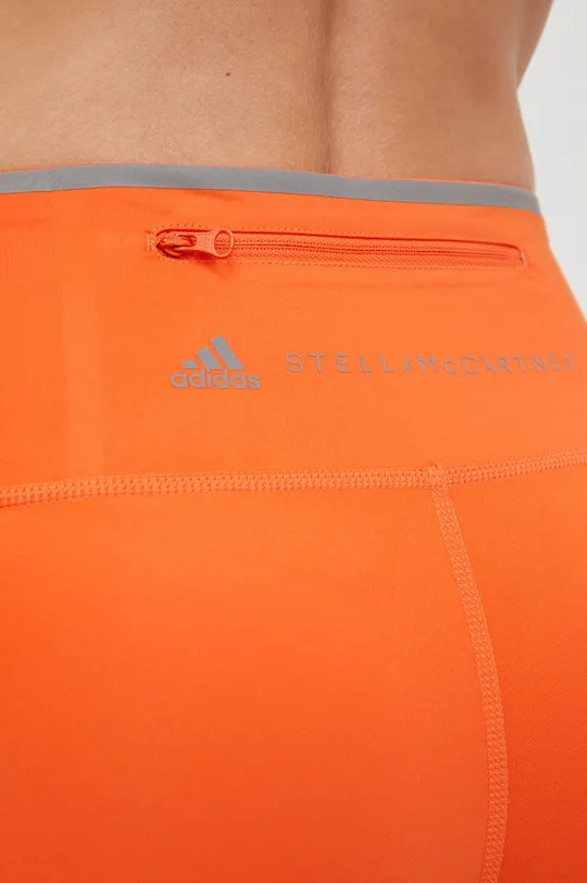 πορτοκαλί Σορτς τρεξίματος adidas by Stella McCartney