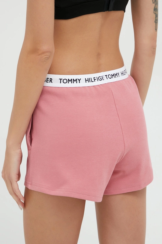 Σορτς πιτζάμας Tommy Hilfiger ροζ