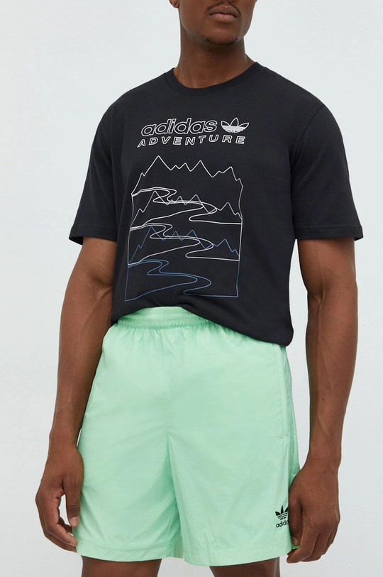 Šortky adidas Originals zelená