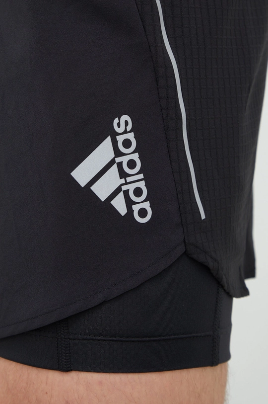 fekete adidas Performance rövidnadrág futáshoz Designed 4 Running