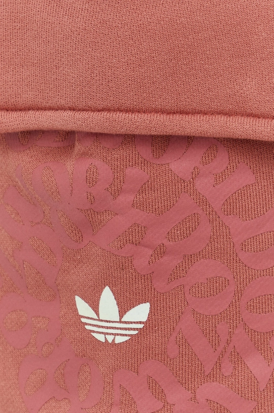 oranžna Bombažne kratke hlače adidas Originals