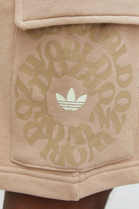 bézs adidas Originals rövidnadrág