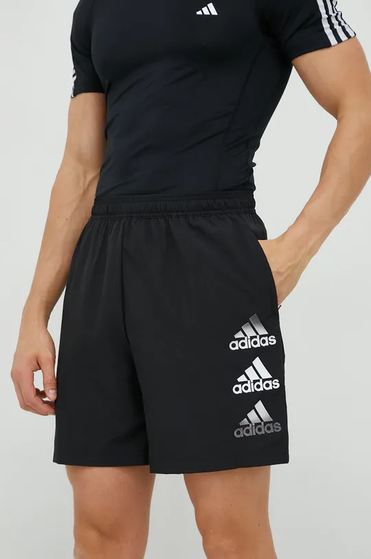 crna Kratke hlače za trening adidas Performance Designed To Move Muški