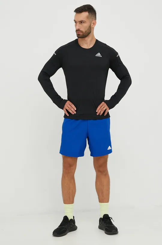 Tréningové šortky adidas Performance Hiit 3s modrá