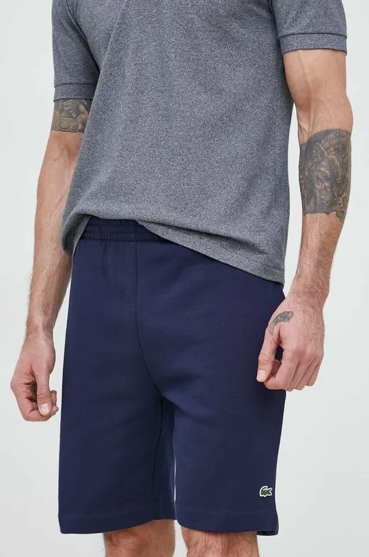 Kratke hlače Lacoste mornarsko plava