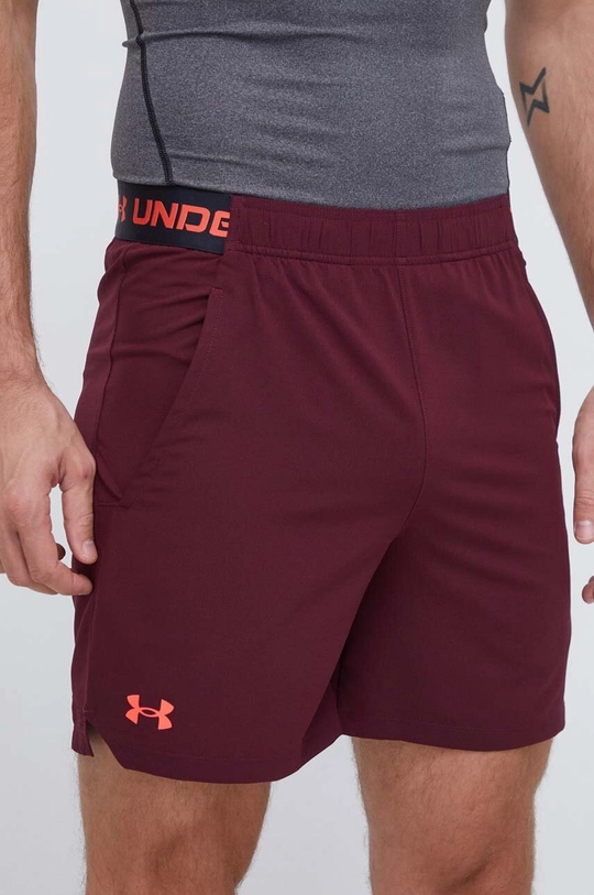 bordowy Under Armour szorty treningowe Vanish Męski