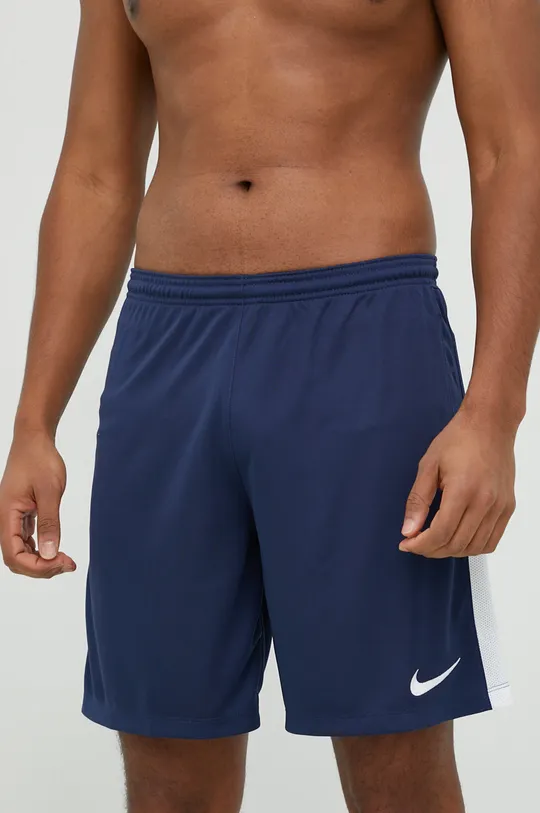 σκούρο μπλε Σορτς προπόνησης Nike Dry League Knit Ii Ανδρικά