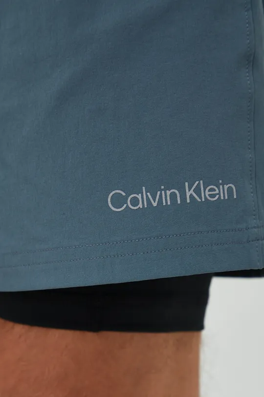 zelená Tréningové šortky Calvin Klein Performance Ck Essentials
