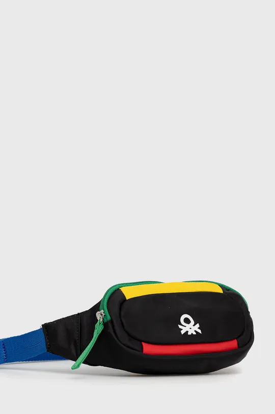 Otroška opasna torbica United Colors of Benetton črna