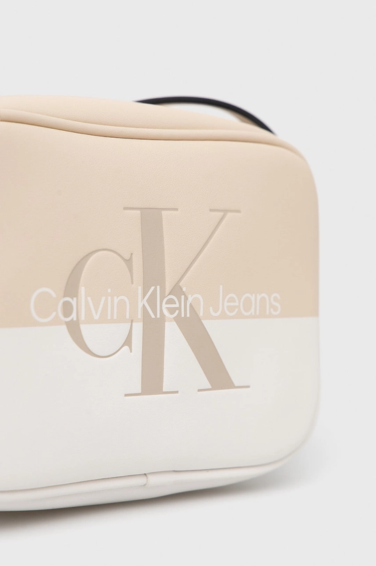 Kabelka Calvin Klein Jeans béžová