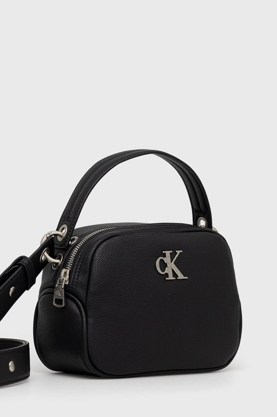 Calvin Klein Jeans kézitáska Texture Camera Bag20 fekete