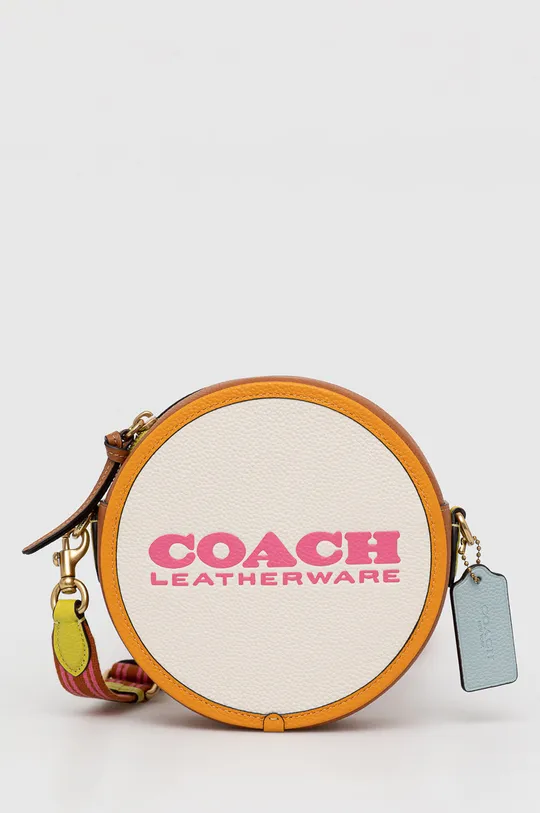 καφέ Δερμάτινη τσάντα Coach Γυναικεία