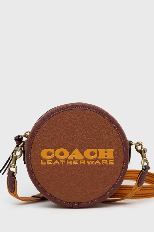 коричневый Кожаная сумочка Coach Женский