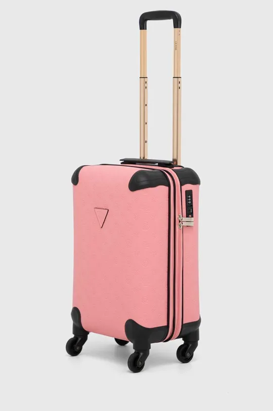 Guess walizka różowy
