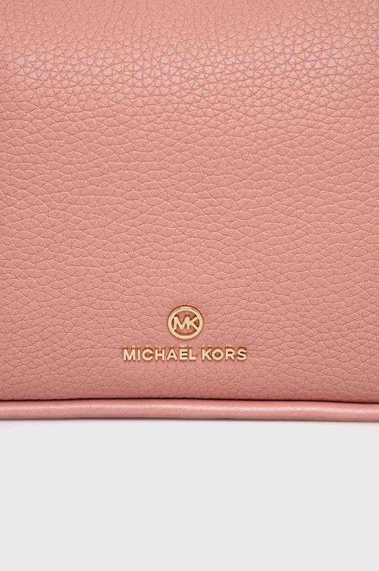 ružová Kožená kabelka MICHAEL Michael Kors