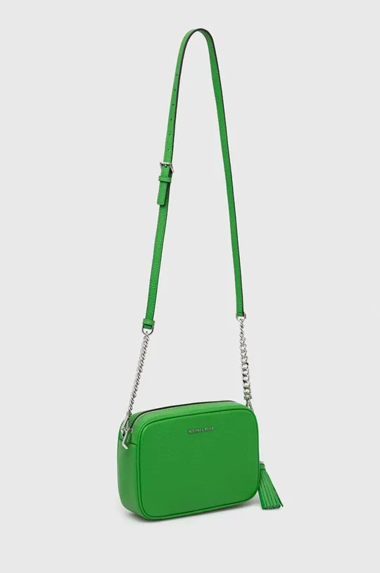 Кожаная сумочка MICHAEL Michael Kors зелёный