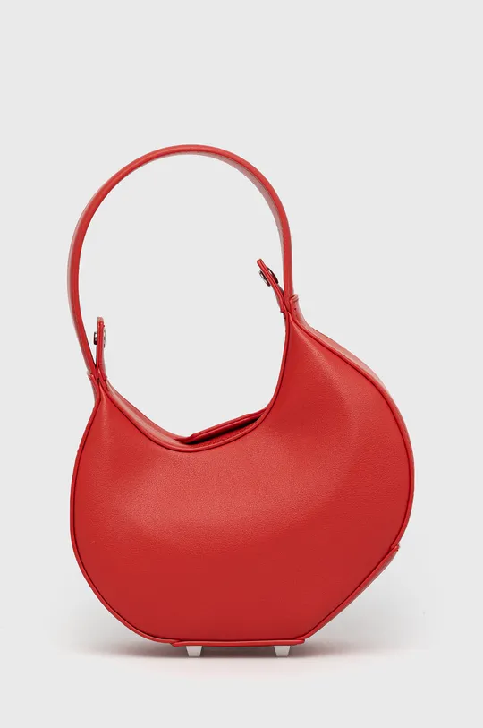 κόκκινο Δερμάτινη τσάντα Patrizia Pepe Γυναικεία
