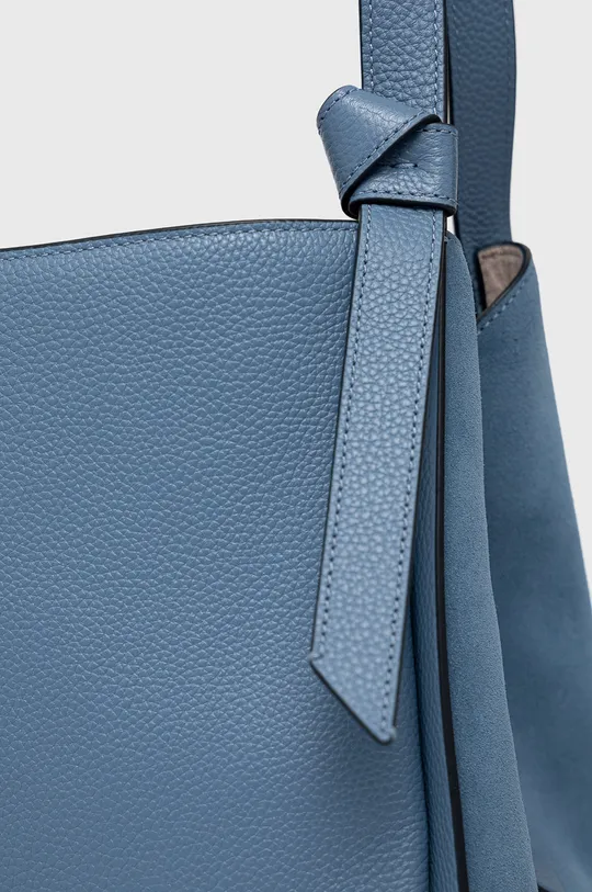 niebieski Kate Spade torebka skórzana