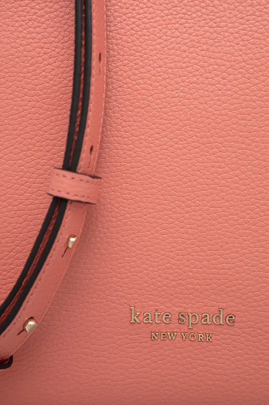 ružová Kožená kabelka Kate Spade